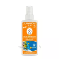 Alphanova Sun Bio Spf50 Spray Kids Fl/125ml Recyclé Des Océans