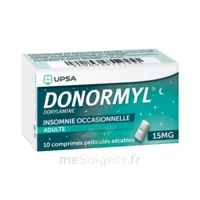 Donormyl 15 Mg Comprimés Pelliculés Sécables T/10 à VANNES