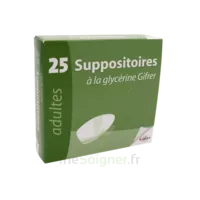 Suppositoire A La Glycerine Gifrer Suppos Adulte Sach/25 à VANNES